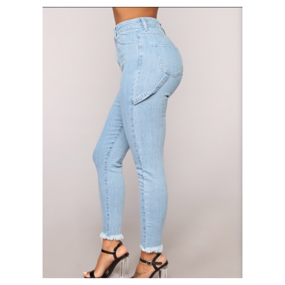 Fashion Nova Denim - NWT Fashion Nova Work Harder Ankle Jeans